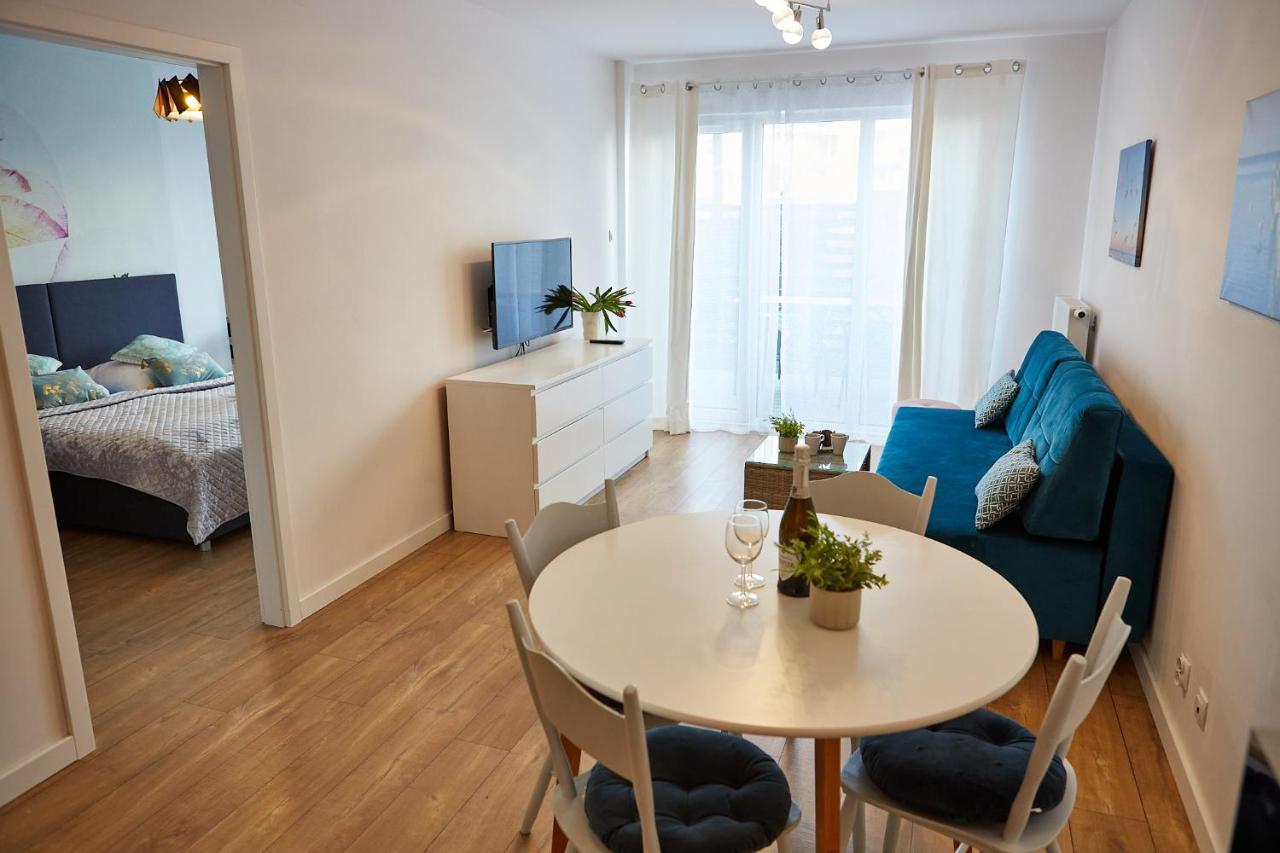 Apartamentyprzymorzu Baltycki Z Miejscem Postojowym I Ogrodkiem Колобжег Экстерьер фото