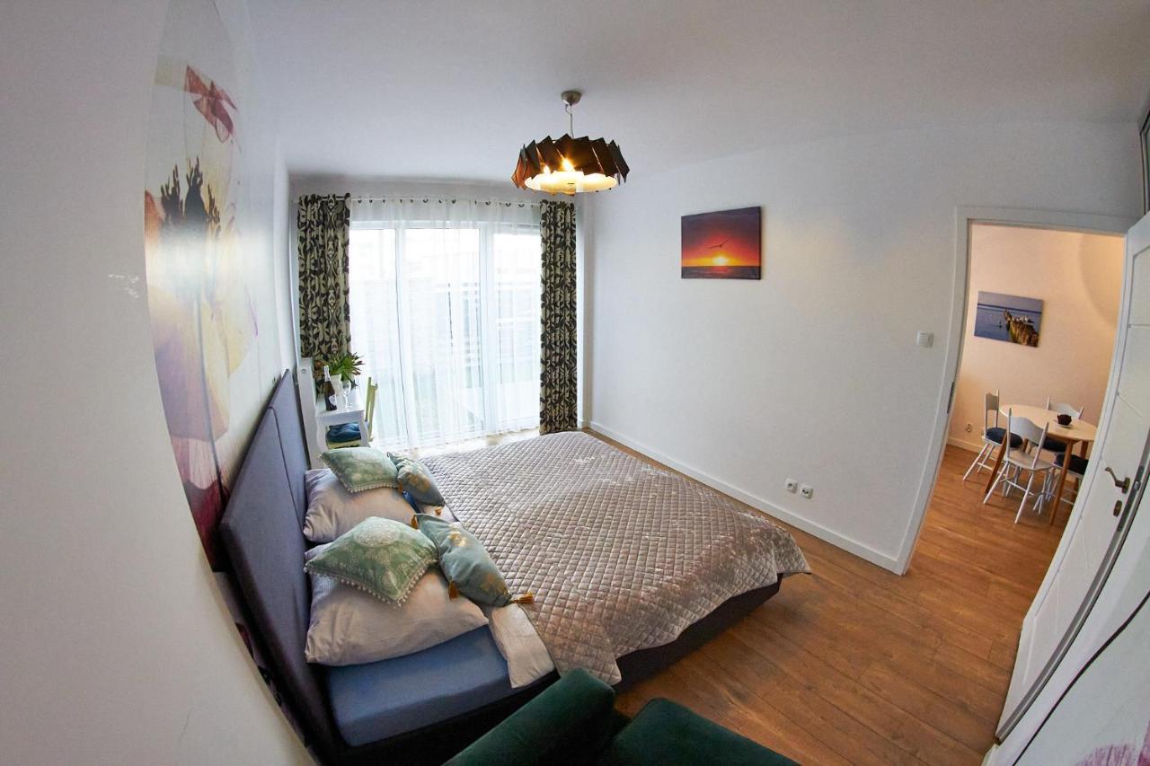 Apartamentyprzymorzu Baltycki Z Miejscem Postojowym I Ogrodkiem Колобжег Экстерьер фото