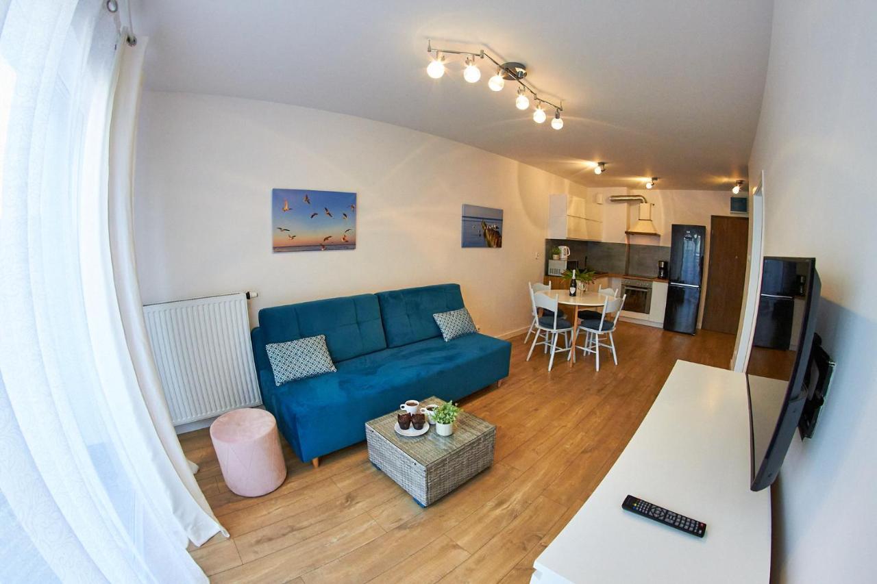 Apartamentyprzymorzu Baltycki Z Miejscem Postojowym I Ogrodkiem Колобжег Экстерьер фото